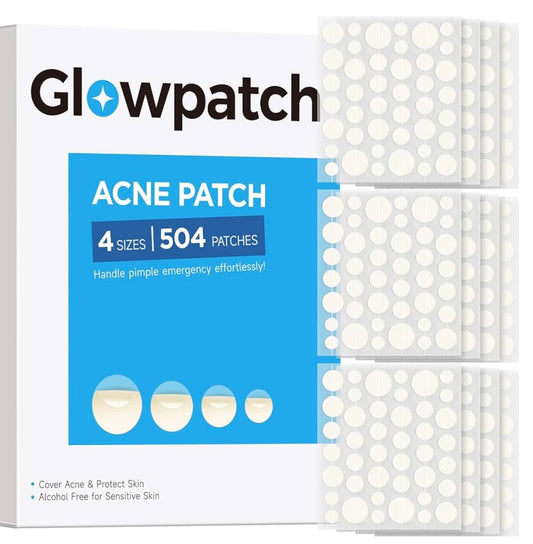 500 clear pimple patches